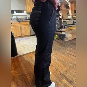 Anthropologie Black and Gray Maeve Jeans
